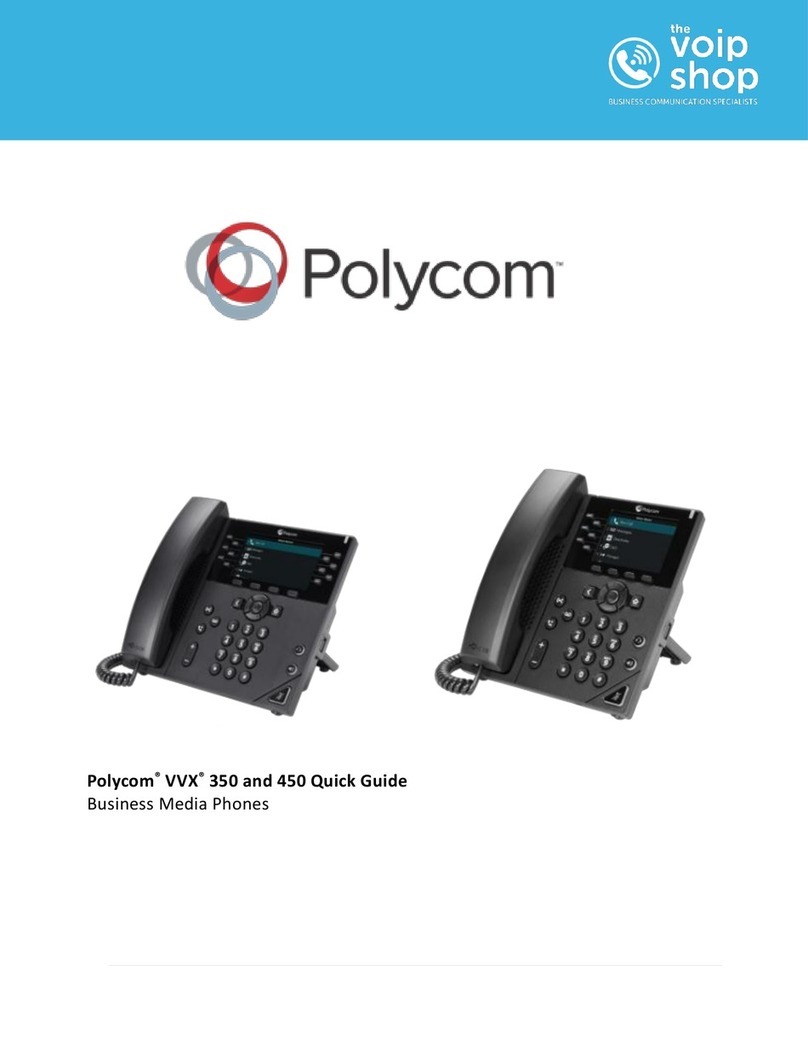 Polycom VVX 350 User manual