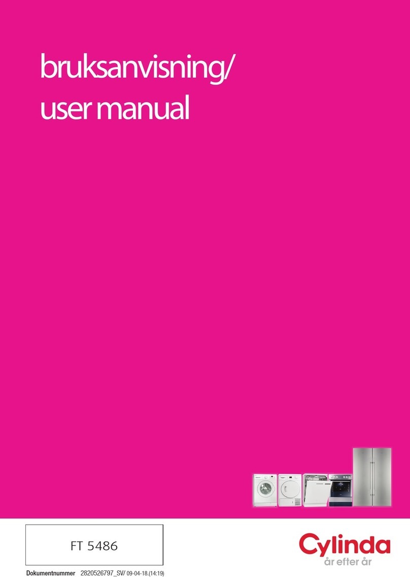 Cylinda FT 5486 User manual