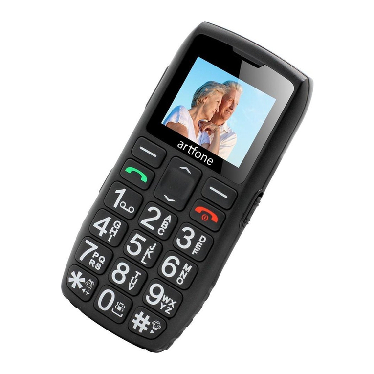 Artfone C1+ user manual