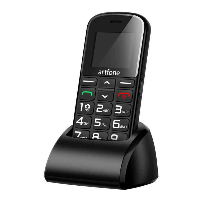 Artfone CS182 Senior user manual