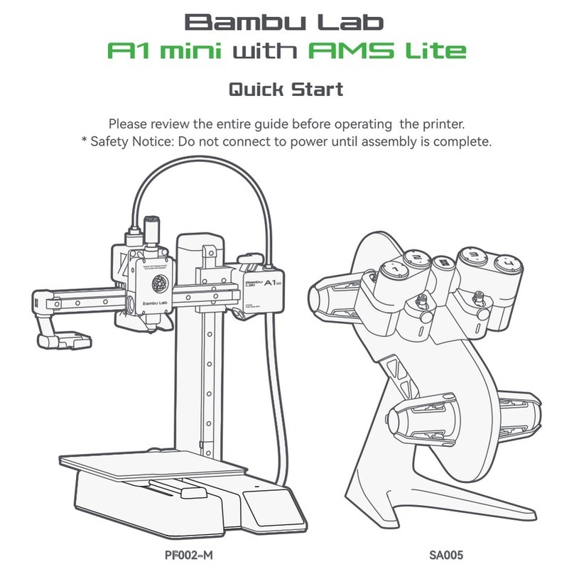 Bambu Lab A1 mini quick start