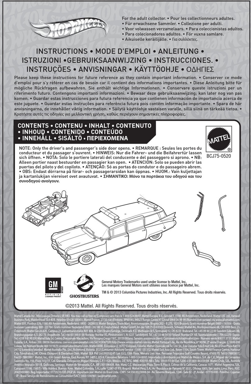 Mattel BCJ75 instructions