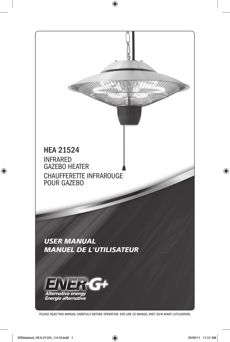 Ener-G+ HEA 21524 user manual