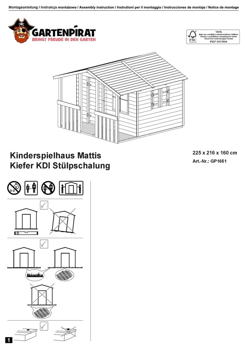 gartenpirat GP1651 Assembly instruction gartenpirat GP1651 Assembly instruction