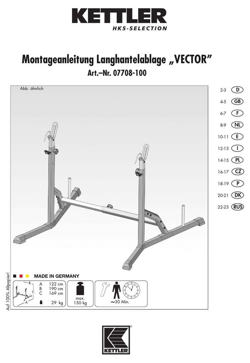Kettler VECTOR User manual