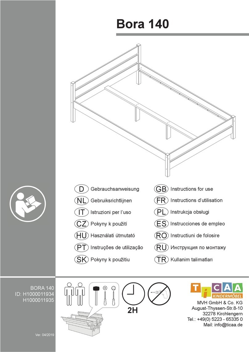 Ticaa Bora 140 Instructions for use