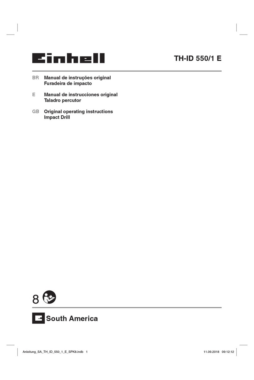 EINHELL TH-ID 550/1 E User manual