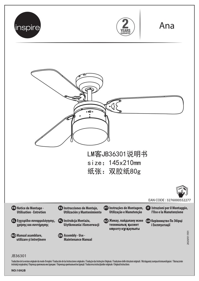 Inspire Ana LM JB36301 Assembly manual