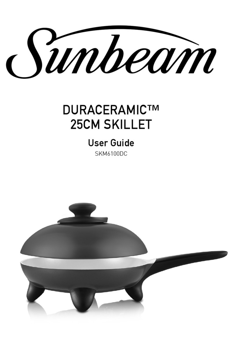 Sunbeam DURACERAMIC SKM6100DC user guide