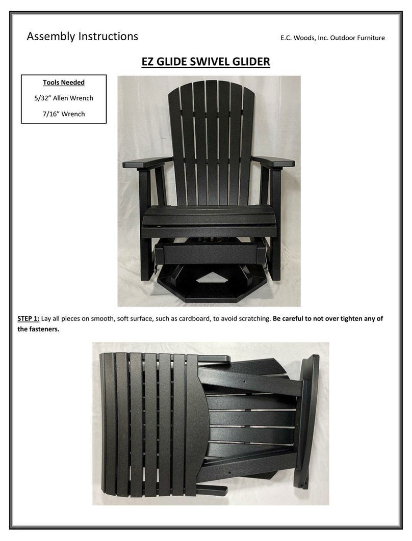 E.C. Woods EZ GLIDE User manual E.C. Woods EZ GLIDE User manual