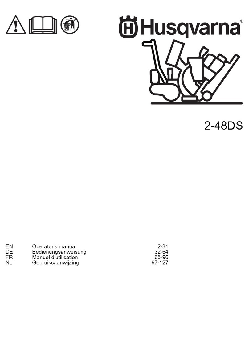 Husqvarna Blastrac 2-48DS Operator's manual