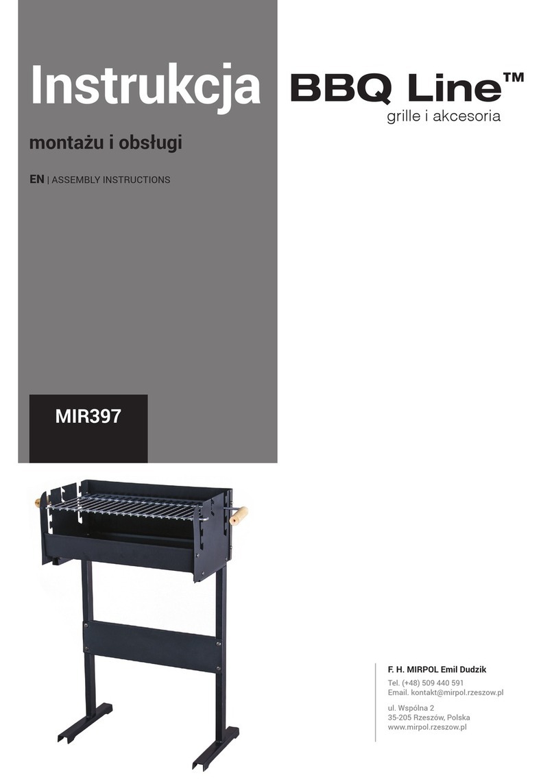 Mirpol BBQ Line MIR397 Assembly instructions