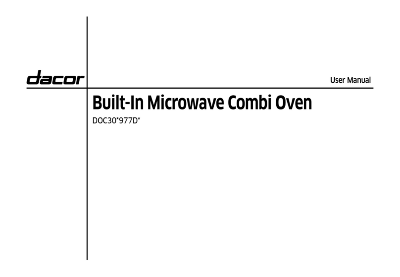 Dacor DOC30 977D Series User manual