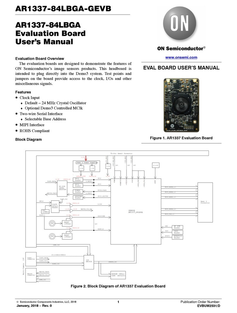 ON Semiconductor AR1337-84LBGA User manual