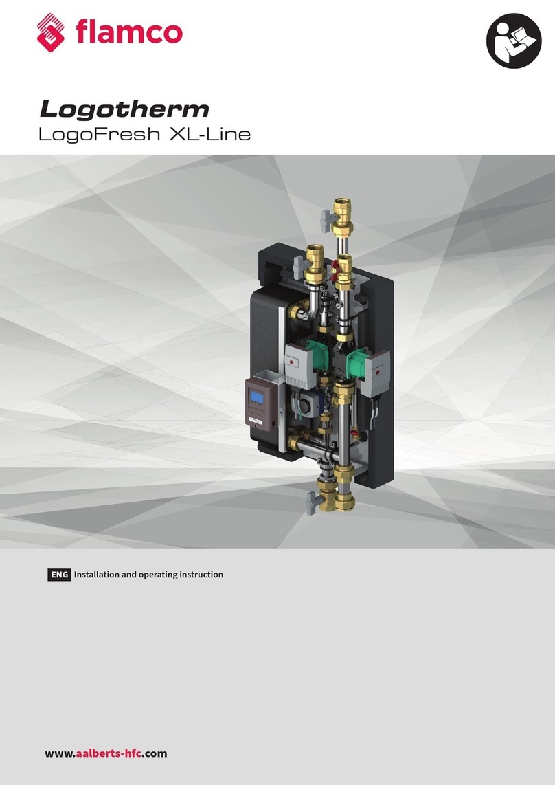 flamco Logotherm LogoFresh XL-Line User guide