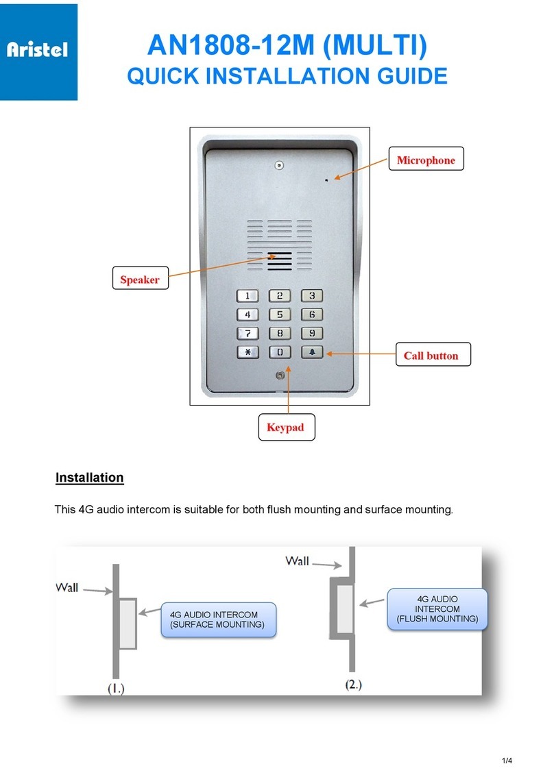 Aristel AN1808-12M User manual