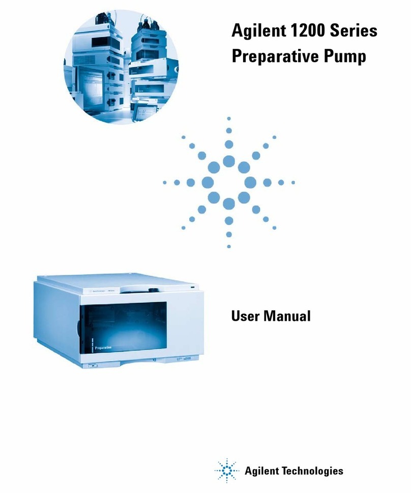 Agilent Technologies 1200 series User manual