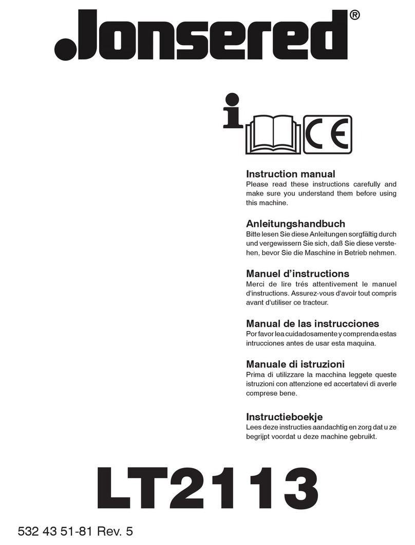 Jonsered LT2113 User manual