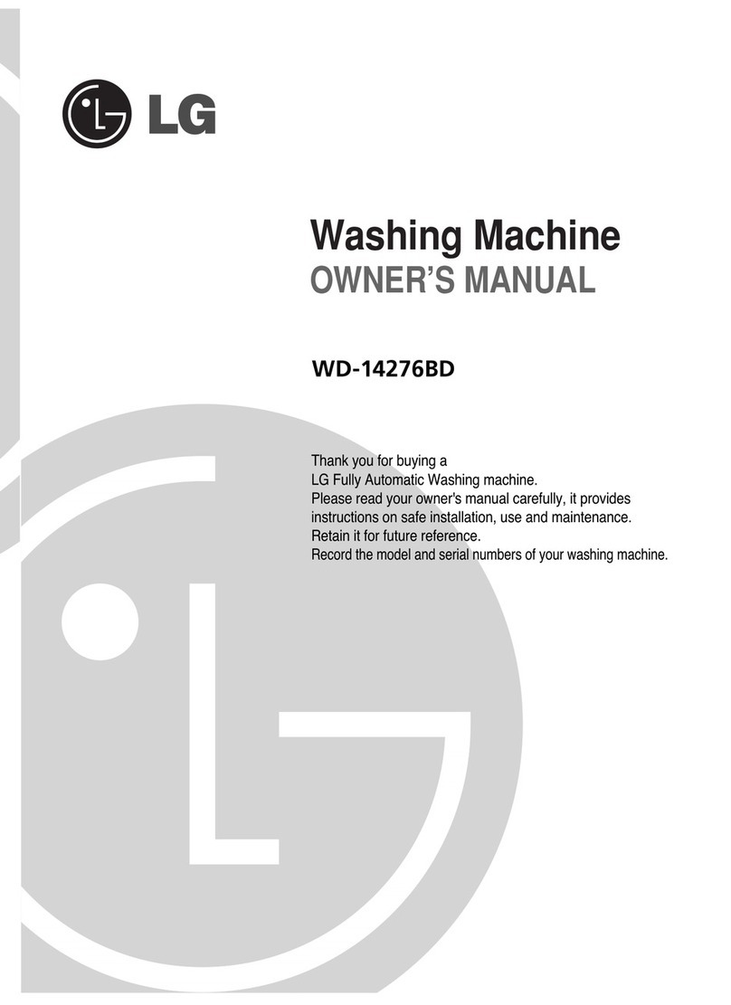 LG WD-14276BD User manual