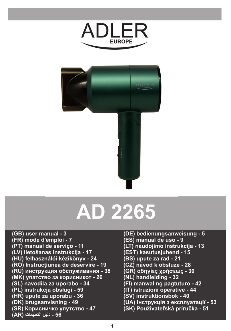 Adler Europe AD 2265 user manual