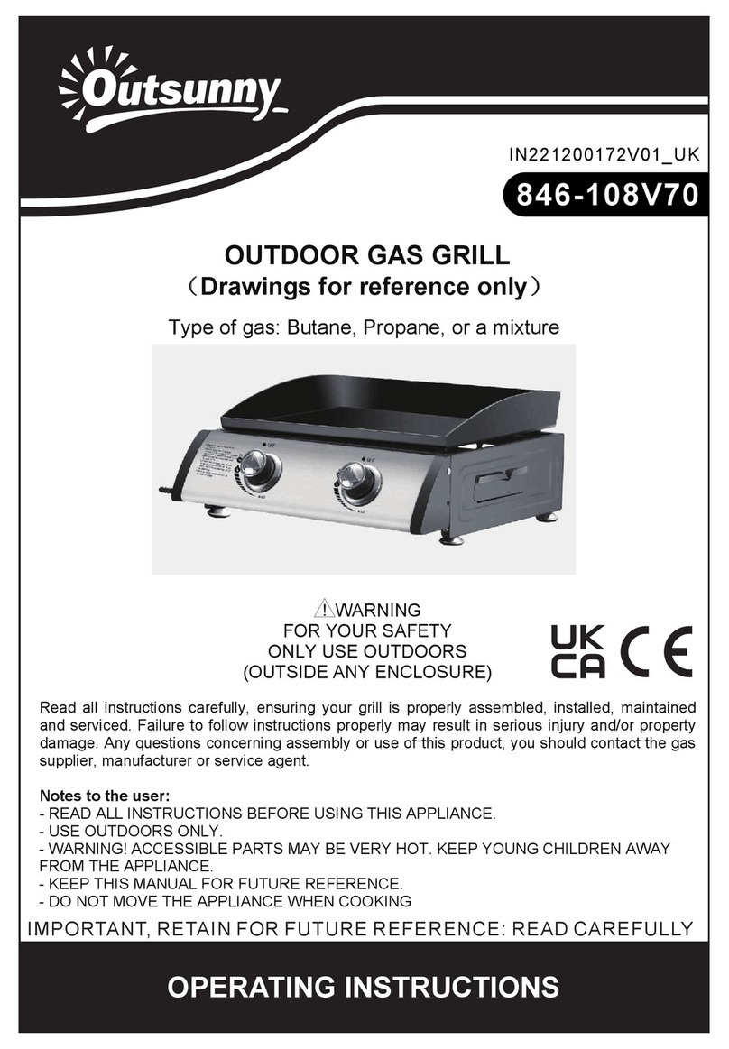 Outsunny 846-108V70 operating instructions