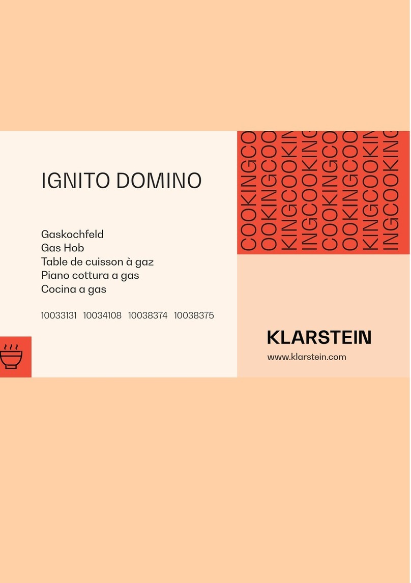 Klarstein IGNITO DOMINO User manual