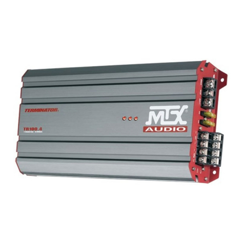 MTX TR100.4 User manual