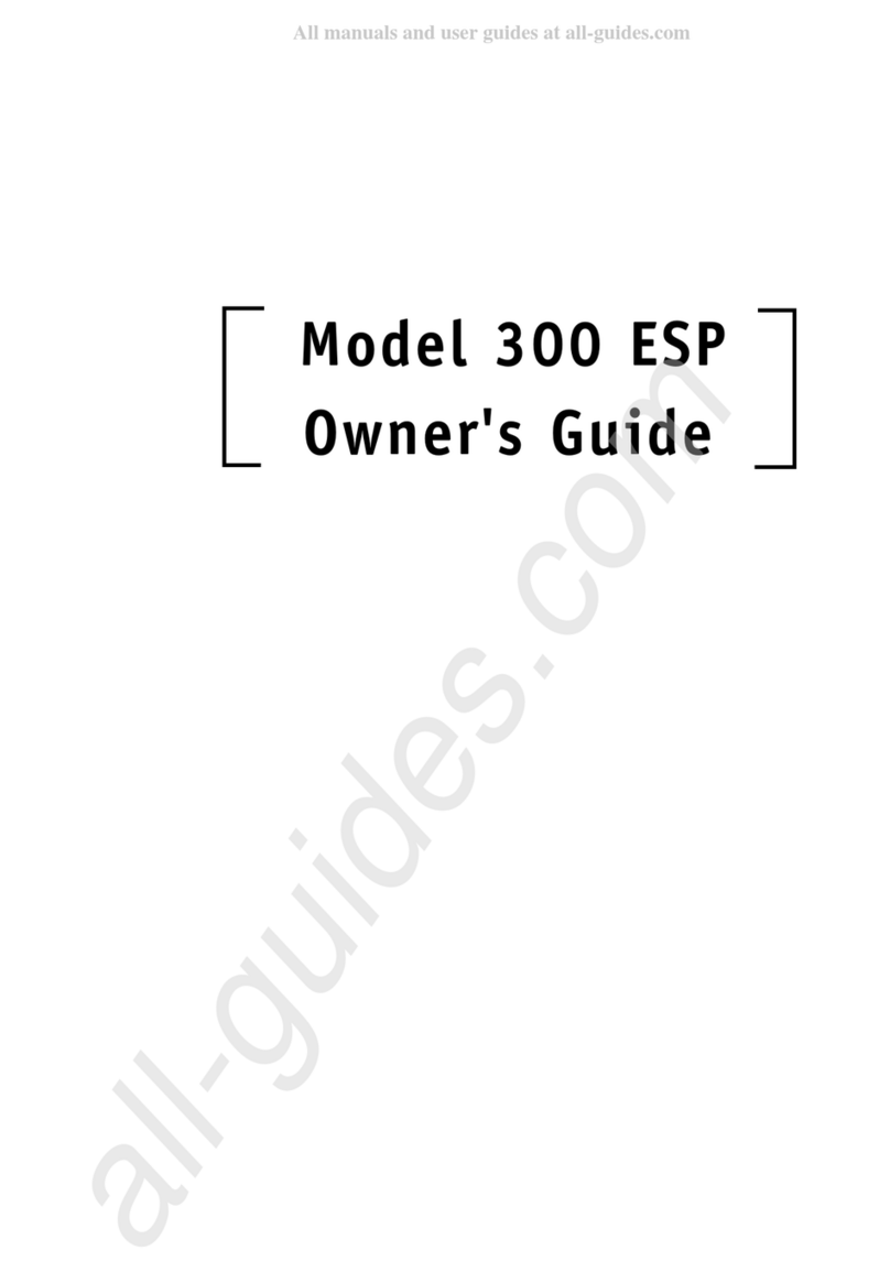 Directed Electronics 300 ESP User manual