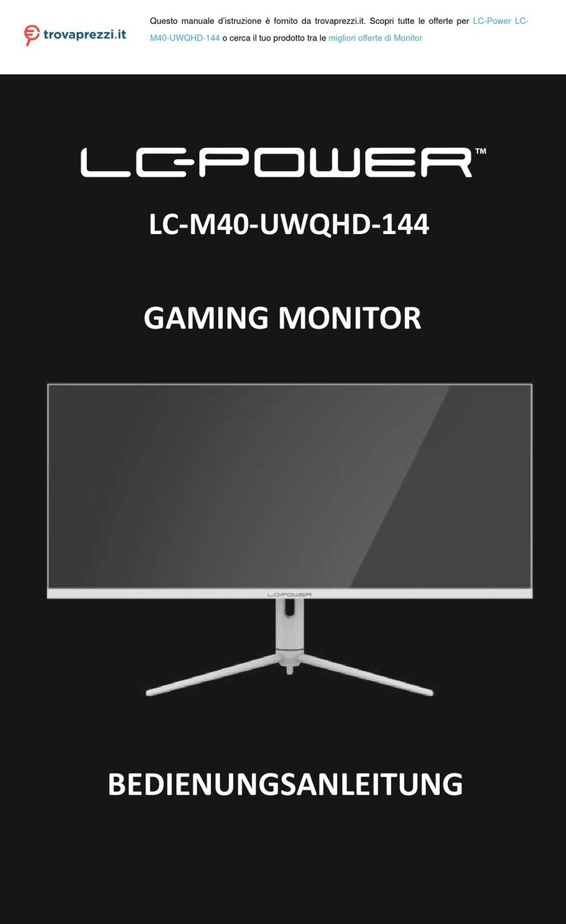 LC-POWER M40-UWQHD-144 User manual