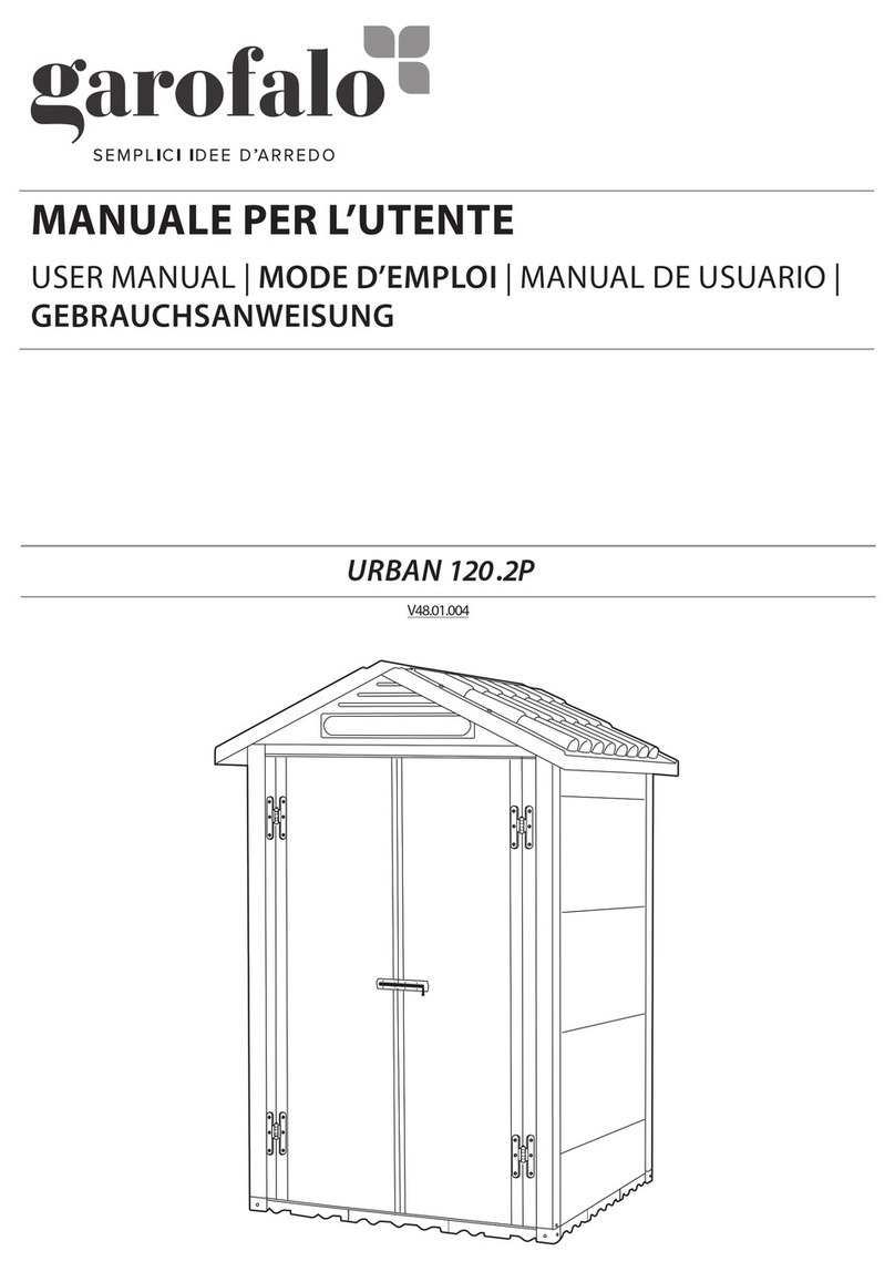 garofalo URBAN 120 .2P user manual