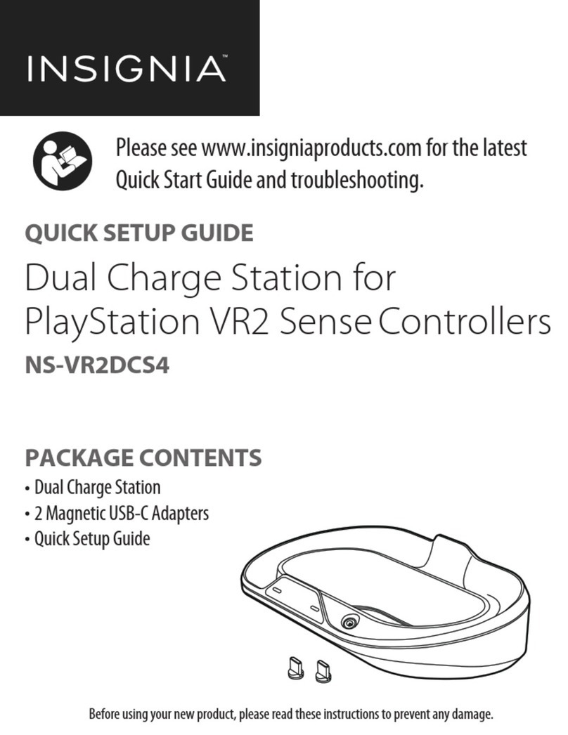 Insignia NS-VR2DCS4 Quick setup guide