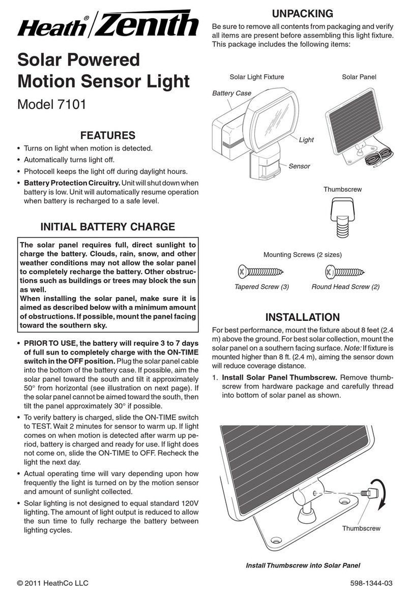 Heath Zenith 7101 manual
