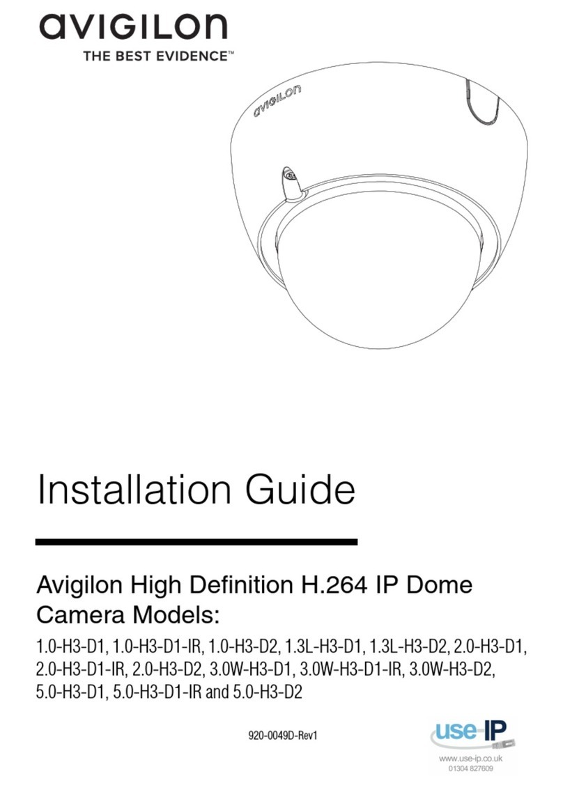Avigilon 1.0-H3-D1-IR User manual