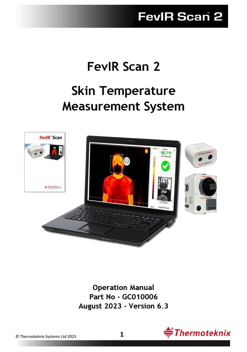 Thermoteknix FevIR Scan 2 Operation manual