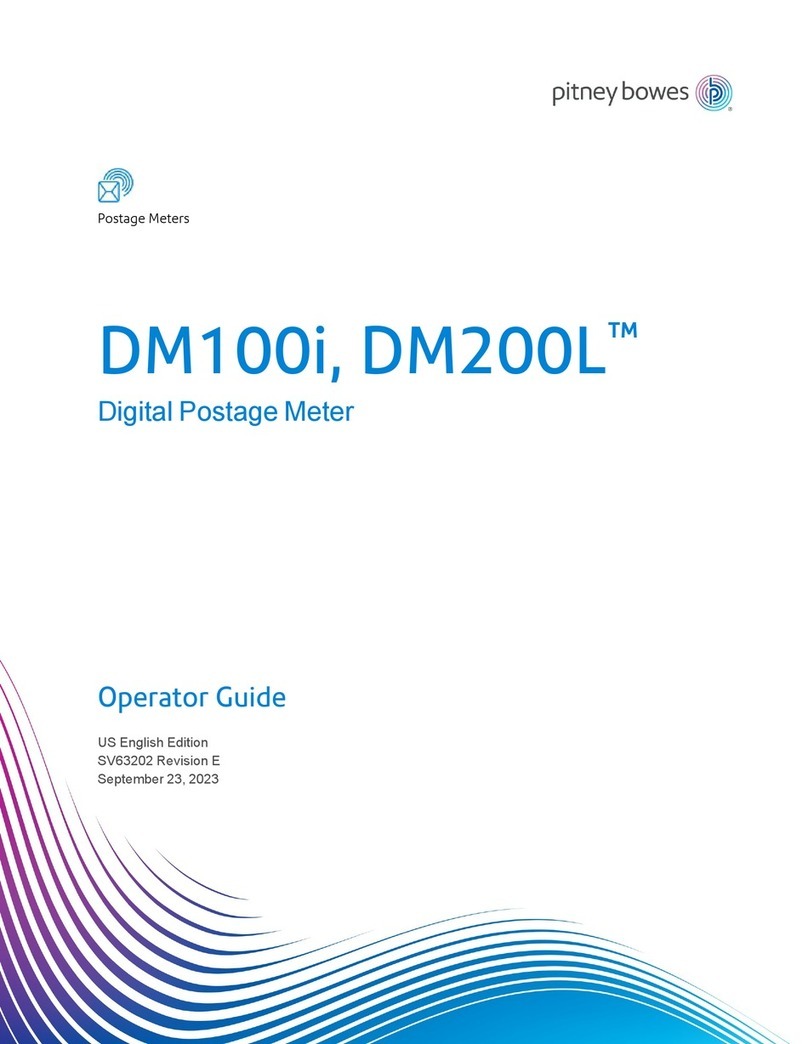 Pitney Bowes DMI100i Manual