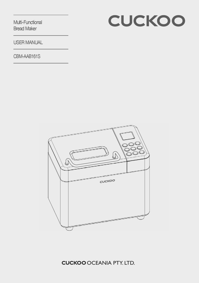 Cuckoo CBM-AAB161S user manual