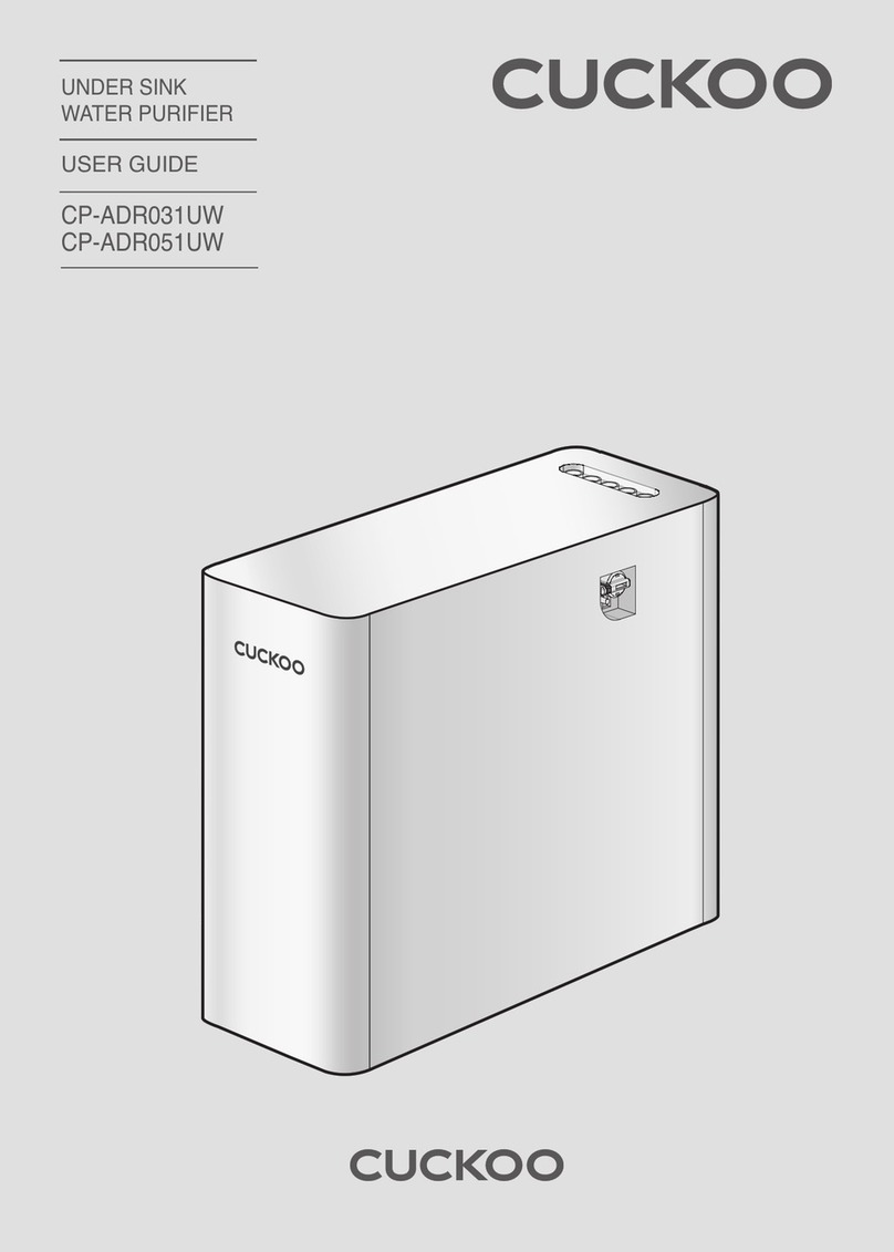 Cuckoo CP-ADR031UW User manual