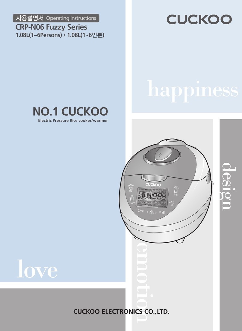 Cuckoo CRP-N06 User manual