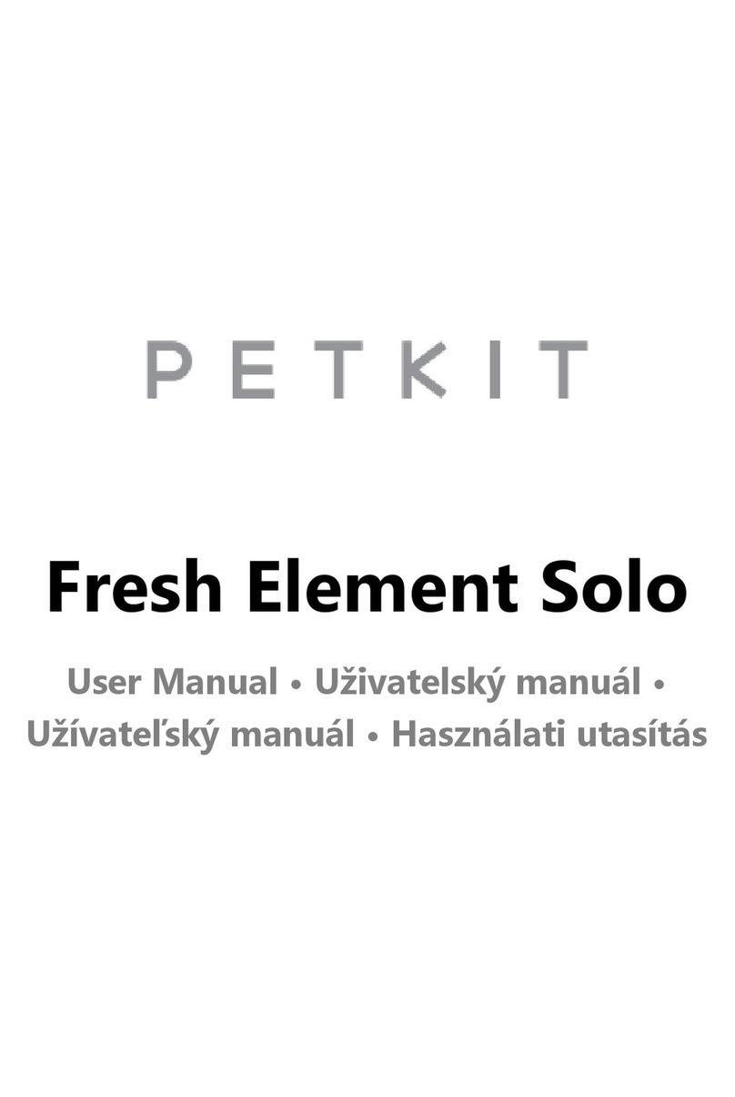 PETKIT Fresh Element Solo User manual
