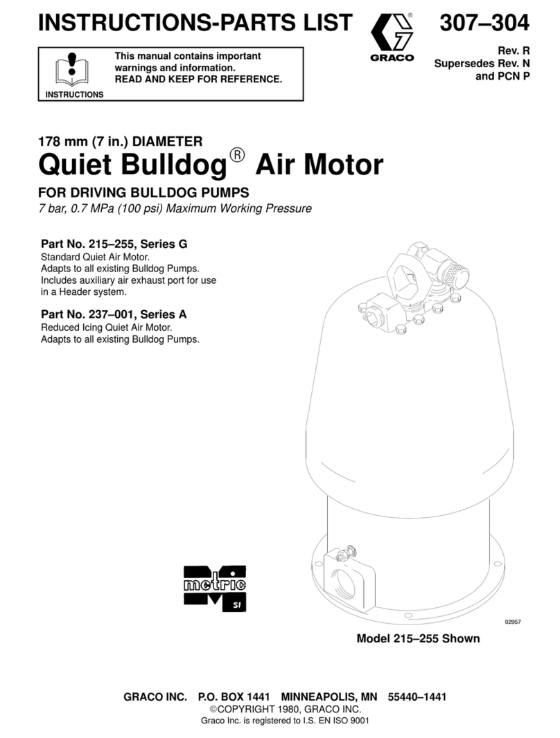 Graco 215-255 Instructions-parts list