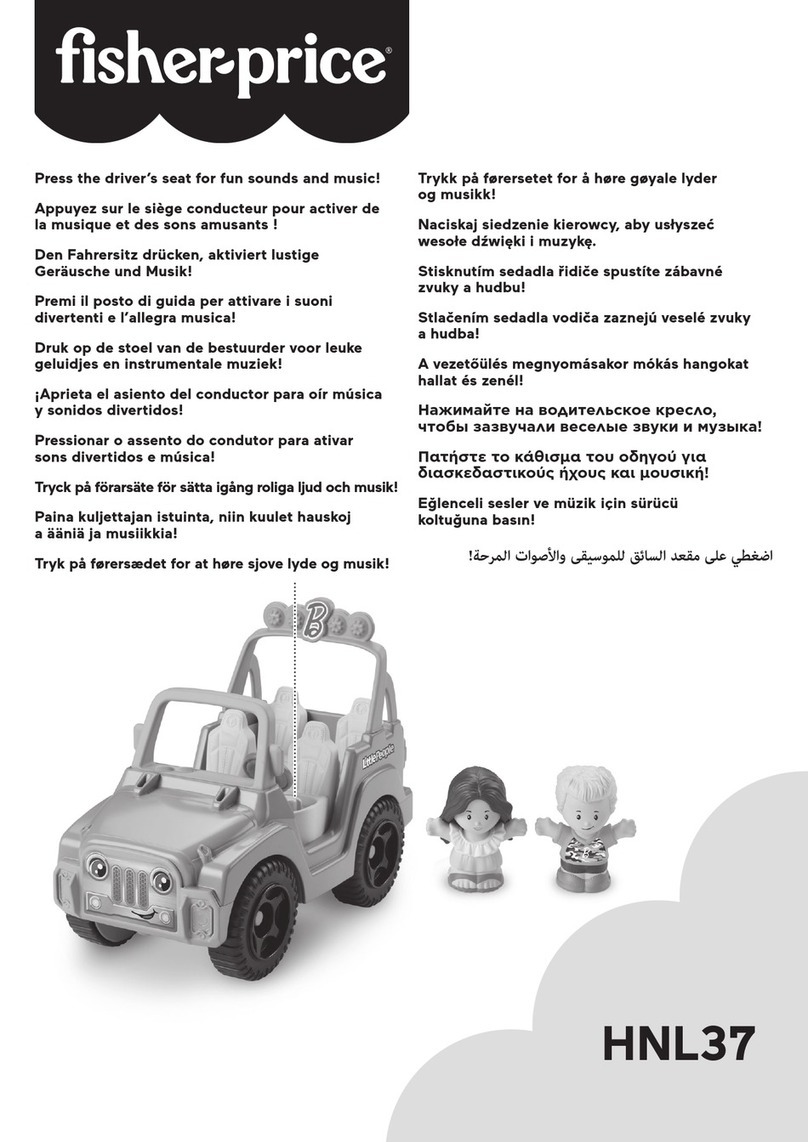 Fisher-Price HNL37 manual