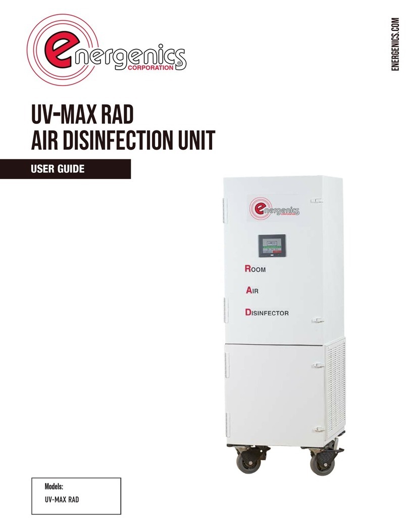 Energenics UV-MAX RAD user guide Energenics UV-MAX RAD user guide