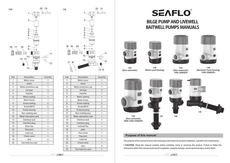 Seaflo 13A manual