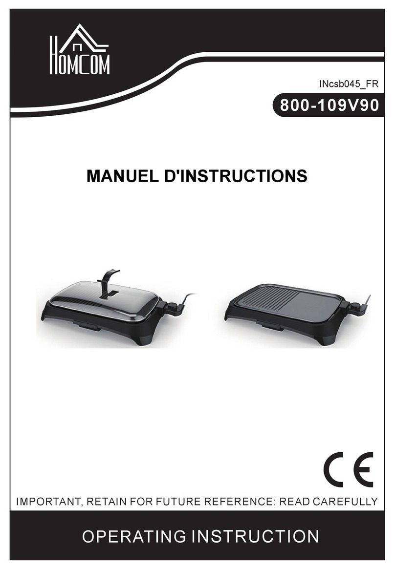 HOMCOM 800-109V90 instruction manual