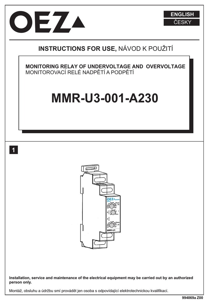 OEZ MMR-U3-001-A230 User manual