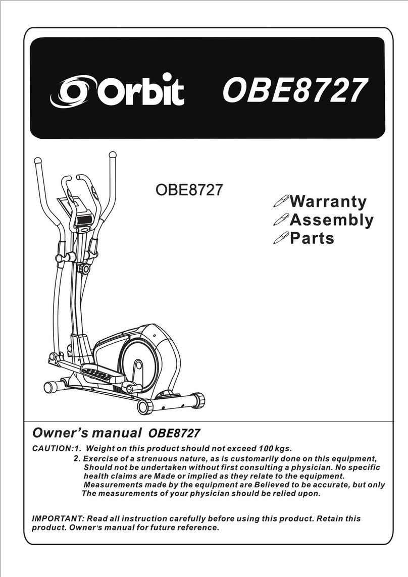 Orbit OBE8727 User manual