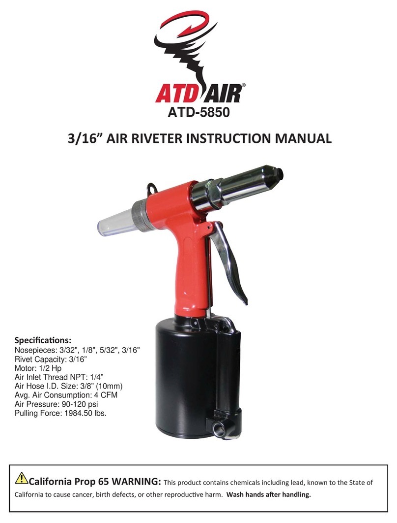 ATD AIR ATD-5850 instruction manual