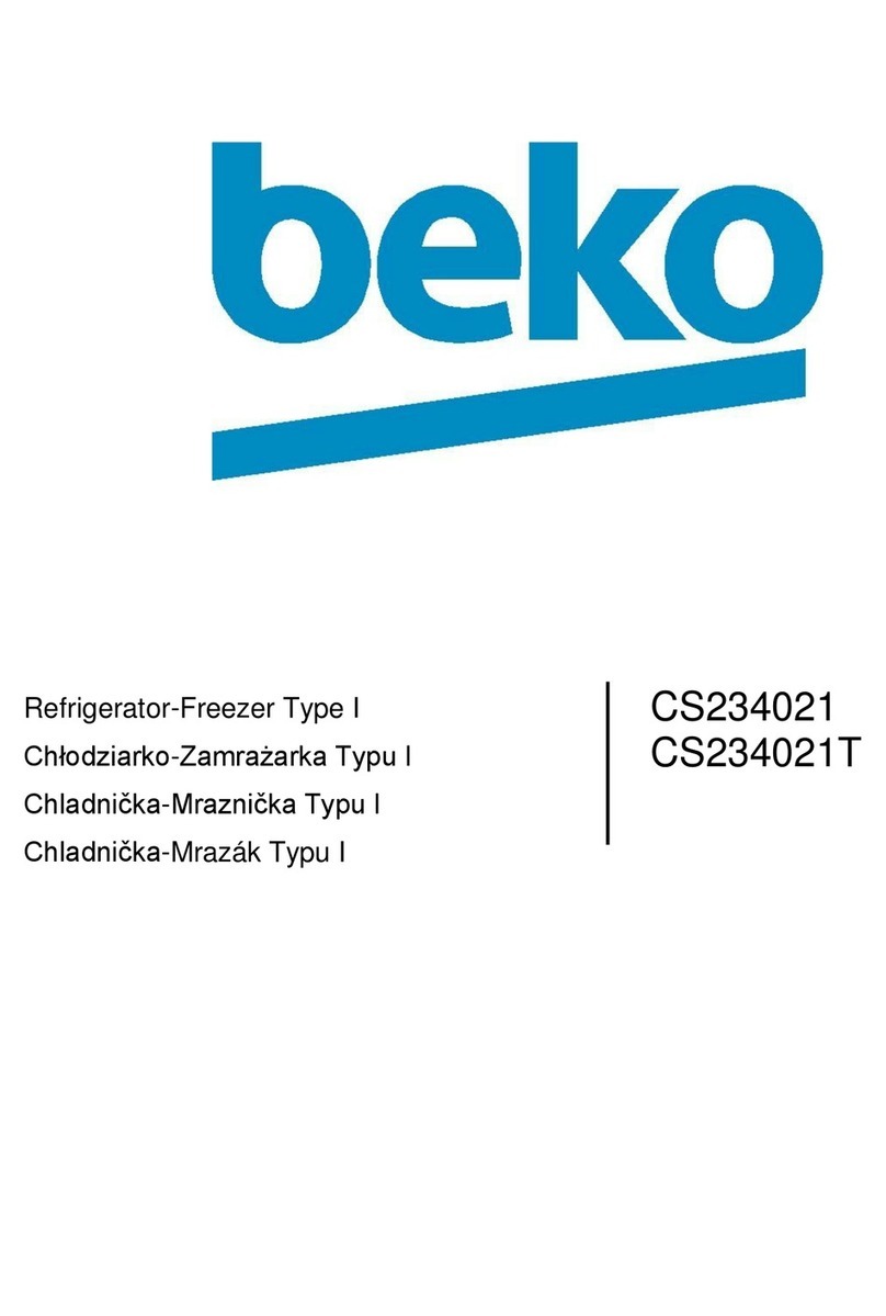 Beko CS234021 manual