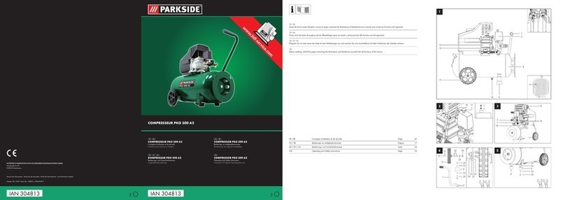 Parkside 304813 Operating and safety instructions