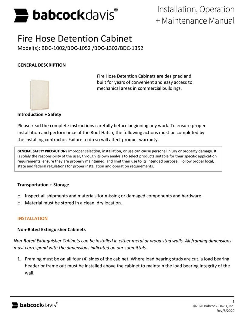 babcockdavis BDC-1002 User manual